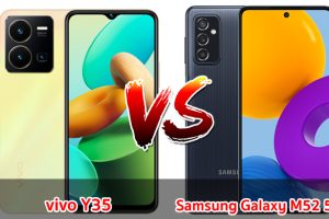 เปรียบเทียบ vivo Y35 VS Samsung Galaxy M52 5G ปี 2022 รุ่นต่างค่าย ส่วนต่าง 2,000 บาท รุ่นไหนปังสุด มาเช็กกัน!