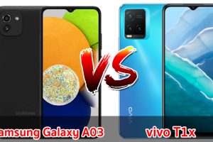 เปรียบเทียบ Samsung Galaxy A03 VS vivo T1x ปี 2022 ส่วนต่าง 1,400 บาท สเปกครบเครื่อง รุ่นไหนเด่นสุด มาเช็กกันเลย!