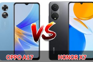 เปรียบเทียบ OPPO A17 VS HONOR X7 ปี 2022 จอใหญ่ แบตเยอะ ส่วนต่าง 800 บาท รุ่นไหนเด่นสุด มาเช็กกัน!