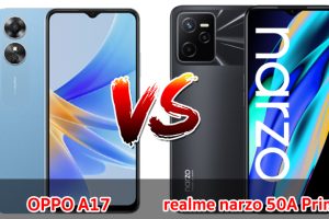 เปรียบเทียบ OPPO A17 VS realme narzo 50A Prime ปี 2022 ส่วนต่าง 500 บาท สเปกครบครัน รุ่นไหนคุ้มสุด มาดูกันเลย!