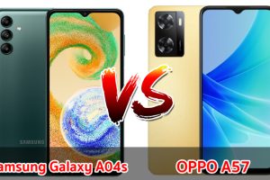 เปรียบเทียบ Samsung Galaxy A04s VS OPPO A57 ปี 2022 ส่วนต่าง 1,200 บาท สเปกครบครัน รุ่นไหนปังสุด มาเช็กกันเลย!