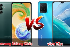 เปรียบเทียบ Samsung Galaxy A04s VS vivo T1x ปี 2022 ส่วนต่าง 1,200 บาท รุ่นไหนดี รุ่นไหนคุ้มสุด มาเช็กกันเลย!