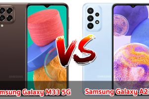 เปรียบเทียบ Samsung Galaxy M33 5G VS Samsung Galaxy A23 ปี 2022 ส่วนต่าง 500 บาท สเปกครบครัน รุ่นไหนดี รุ่นไหนคุ้ม มาเช็กกัน!