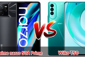 เปรียบเทียบ realme narzo 50A Prime VS Wiko T50 ปี 2022 ส่วนต่าง 1,500 บาท เลือกรุ่นไหนดี รุ่นไหนคุ้มสุด มาดูกันเลย!