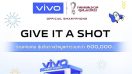 vivo ดึง “หยิ่น-วอร์” โชว์สกิลลูกหนังกลางสยาม! กับกิจกรรม Give it a shot ลุ้นศึกฟุตบอลโลก 2022 ไม่พลาดทุกชอตสำคัญ!