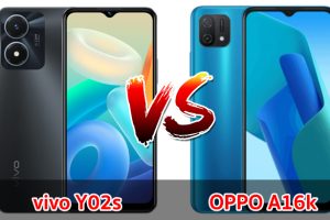 เปรียบเทียบ vivo Y02s VS OPPO A16k ปี 2022 ราคาเท่ากัน จอใหญ่ แบตเยอะ รุ่นไหนดีสุด มาดูกันเลย!