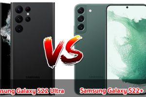 เปรียบเทียบ Samsung Galaxy S22 Ultra VS Samsung Galaxy S22+ ปี 2023 ส่วนต่าง 3,000 บาท จอใหญ่ แบตเยอะ รุ่นไหนคุ้มสุด มาเช็กกันเลย!