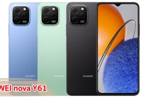 ราคา HUAWEI nova Y61 หน้าจอ 6.52 นิ้ว ขุมพลัง Snapdragon 680 กล้องหลัง 50MP แบตอึด 5000mAh ชาร์จไว 22.5W สแกนนิ้วข้างเครื่อง