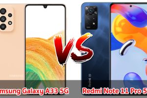 เปรียบเทียบ Samsung Galaxy A33 5G VS Redmi Note 11 Pro 5G ปี 2023 สเปกครบเครื่อง รุ่นไหนดี รุ่นไหนเด็ด มาดูกันเลย!