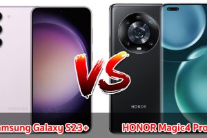 เปรียบเทียบ Samsung Galaxy S23+ VS HONOR Magic4 Pro ปี 2023 สเปกเรือธง เลือกรุ่นไหนดี มาดูกันเลย