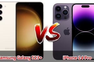 เปรียบเทียบ Samsung Galaxy S23+ VS iPhone 14 Pro ปี 2023 รุ่นต่างค่าย สเปกครบ เลือกรุ่นไหนดี มาดูกัน