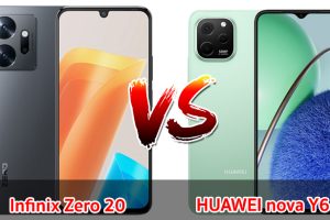 เปรียบเทียบ Infinix Zero 20 VS HUAWEI nova Y61 ปี 2023 จอใหญ่ กล้องคมชัด แบตอึด ชาร์จไว รุ่นไหนคุ้มสุด มาเช็กกันเลย