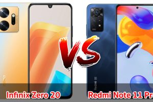 เปรียบเทียบ Infinix Zero 20 VS Redmi Note 11 Pro ปี 2023 จอใหญ่ แบตเยอะ กล้องสวย รุ่นไหนคุ้มสุด มาดูกันเลย