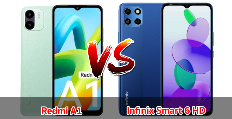 เปรียบเทียบ Redmi A1 VS Infinix Smart 6 HD ปี 2023 สเปกคล้าย ราคาเบา ๆ เลือกรุ่นไหนดี มาดูกันเลย