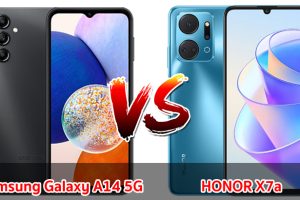 เปรียบเทียบ Samsung Galaxy A14 5G VS HONOR X7a ปี 2023 รุ่นต่างค่าย สเปกครบ รุ่นไหนคุ้มสุด มาดูกันเลย