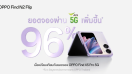 OPPO Find N2 Flip กวาดยอดจองถล่มทลายจาก AIS เพิ่มขึ้นกว่า 96% ตอกย้ำประสบการณ์ “พับที่ดีกว่า” ในทุกด้าน