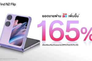 OPPO ร่วมมือ TRUE 5G กวาดยอดขาย OPPO Find N2 Flip โตขึ้น 165% ประกาศการเป็น “พับที่ดีกว่า” ในทุกด้าน