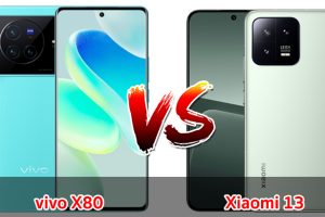 เปรียบเทียบ vivo X80 VS Xiaomi 13 ปี 2023 รุ่นต่างค่าย รุ่นไหนดี รุ่นไหนเด่น มาเช็กกัน