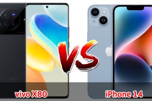 เปรียบเทียบ vivo X80 VS iPhone 14 ปี 2023 จอต่างไซส์ เลือกรุ่นไหนคุ้มสุด มาเช็กกัน