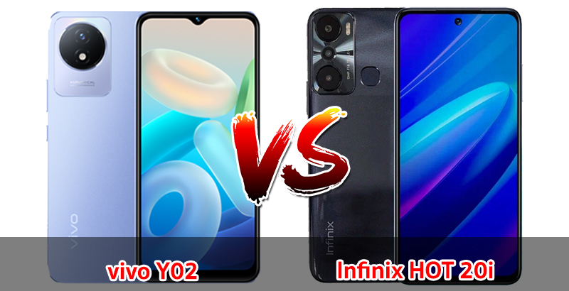 เปรียบเทียบ vivo Y02 VS Infinix HOT 20i ปี 2023 ชิปไว แบตเยอะ รุ่นไหนเด่นสุด มาเช็กกัน