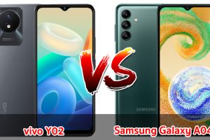 เปรียบเทียบ vivo Y02 VS Samsung Galaxy A04s ปี 2023 สเปกครบ แบตอึด ราคาเบา ๆ เลือกรุ่นไหนดี มาดูกัน