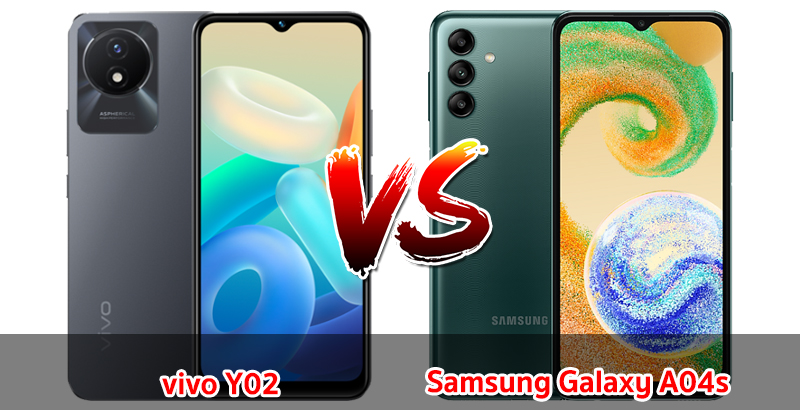 เปรียบเทียบ vivo Y02 VS Samsung Galaxy A04s ปี 2023 สเปกครบ แบตอึด ราคาเบา ๆ เลือกรุ่นไหนดี มาดูกัน