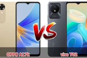 เปรียบเทียบ OPPO A17k VS vivo Y02 ปี 2023 จอใหญ่ ชิปไว รุ่นไหนคุ้มสุด มาเช็กกันเลย