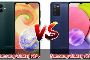 เปรียบเทียบ Samsung Galaxy A04 VS Samsung Galaxy A03s ปี 2023 แบตอึด สเปกครบครัน รุ่นไหนดี รุ่นไหนเด่น มาเช็กกันเลย