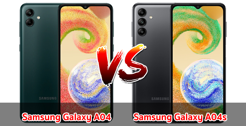 เปรียบเทียบ Samsung Galaxy A04 VS Samsung Galaxy A04s ปี 2023 สเปกคล้าย ราคาเบา ๆ เลือกรุ่นไหนดี มาเช็กกันเลย