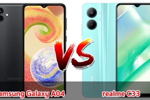 เปรียบเทียบ Samsung Galaxy A04 VS realme C33 ปี 2023 สเปกตอบโจทย์ ราคาไม่แพง เลือกรุ่นไหนดี มาเช็กกันเลย