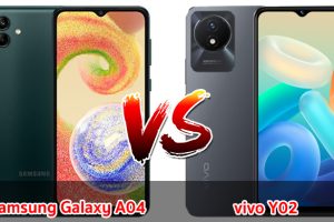 เปรียบเทียบ Samsung Galaxy A04 VS vivo Y02 ปี 2023 รุ่นต่างค่าย สเปกตอบโจทย์ เลือกรุ่นไหนดี มาเช็กกันเลย