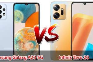 เปรียบเทียบ Samsung Galaxy A23 5G VS Infinix Zero 20 ปี 2023 รุ่นไหนดี รุ่นไหนคุ้ม มาเช็กกันเลย