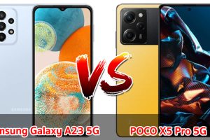 เปรียบเทียบ Samsung Galaxy A23 5G VS POCO X5 Pro 5G ปี 2023 รุ่นต่างค่าย รุ่นไหนดี รุ่นไหนเด่น มาเช็กกันเลย