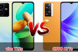 เปรียบเทียบ vivo Y22s VS OPPO A77s ปี 2023 จอใหญ่ แบตเยอะ รุ่นไหนดี รุ่นไหนเด่น มาดูกันเลย