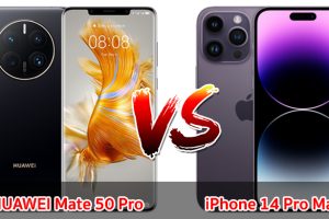 เปรียบเทียบ HUAWEI Mate 50 Pro VS iPhone 14 Pro Max ปี 2023 รุ่นต่างค่าย สเปกเรือธง รุ่นไหนเด่นสุด มาดูกันเลย