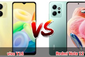 เปรียบเทียบ vivo Y16 VS Redmi Note 12 ปี 2023 จอใหญ่ ชิปไว แบตเยอะ รุ่นไหนดี รุ่นไหนเด่น มาดูกันเลย