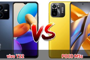 เปรียบเทียบ vivo Y22 VS POCO M5s ปี 2023 จอใหญ่ ชิปเร็ว แบตอึด รุ่นไหนดี รุ่นไหนปังสุด มาดูกันเลย