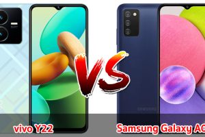 เปรียบเทียบ vivo Y22 VS Samsung Galaxy A03s ปี 2023 จอใหญ่ แบตเยอะ รุ่นไหนดี รุ่นไหนคุ้ม มาดูกันเลย