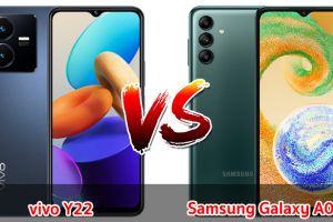 เปรียบเทียบ vivo Y22 VS Samsung Galaxy A04s ปี 2023 รุ่นต่างค่าย สเปกตอบโจทย์ เลือกรุ่นไหนดี มาเช็กกันเลย