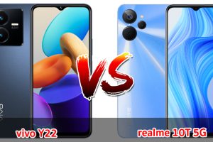 เปรียบเทียบ vivo Y22 VS realme 10T 5G ปี 2023 จอใหญ่ ชิปไว ราคาเบา ๆ รุ่นไหนเด่นสุด มาดูกันเลย