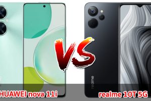 เปรียบเทียบ HUAWEI nova 11i VS realme 10T 5G ปี 2023 จอใหญ่ ชิปไว แบตเยอะ เลือกรุ่นไหนดี มาเช็กกันเลย