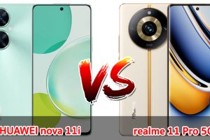 เปรียบเทียบ HUAWEI nova 11i VS realme 11 Pro 5G ปี 2023 จอใหญ่ แบตเยอะ รุ่นไหนคุ้มสุด มาเช็กกัน