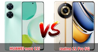 เปรียบเทียบ HUAWEI nova 11i VS realme 11 Pro 5G ปี 2023 จอใหญ่ แบตเยอะ รุ่นไหนคุ้มสุด มาเช็กกัน