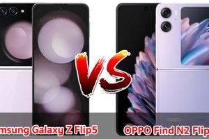 เปรียบเทียบ Samsung Galaxy Z Flip5 VS OPPO Find N2 Flip ปี 2023 สมาร์ตโฟนจอพับได้ รุ่นต่างค่าย รุ่นไหนคุ้มสุด มาเช็กกันเลย